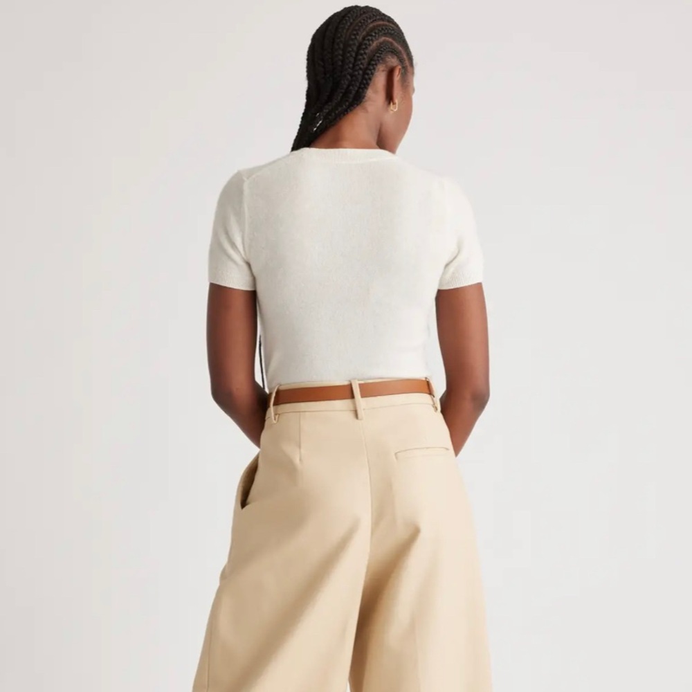 Quince- Mongolian Cashmere Tee - Picture 5 of 5